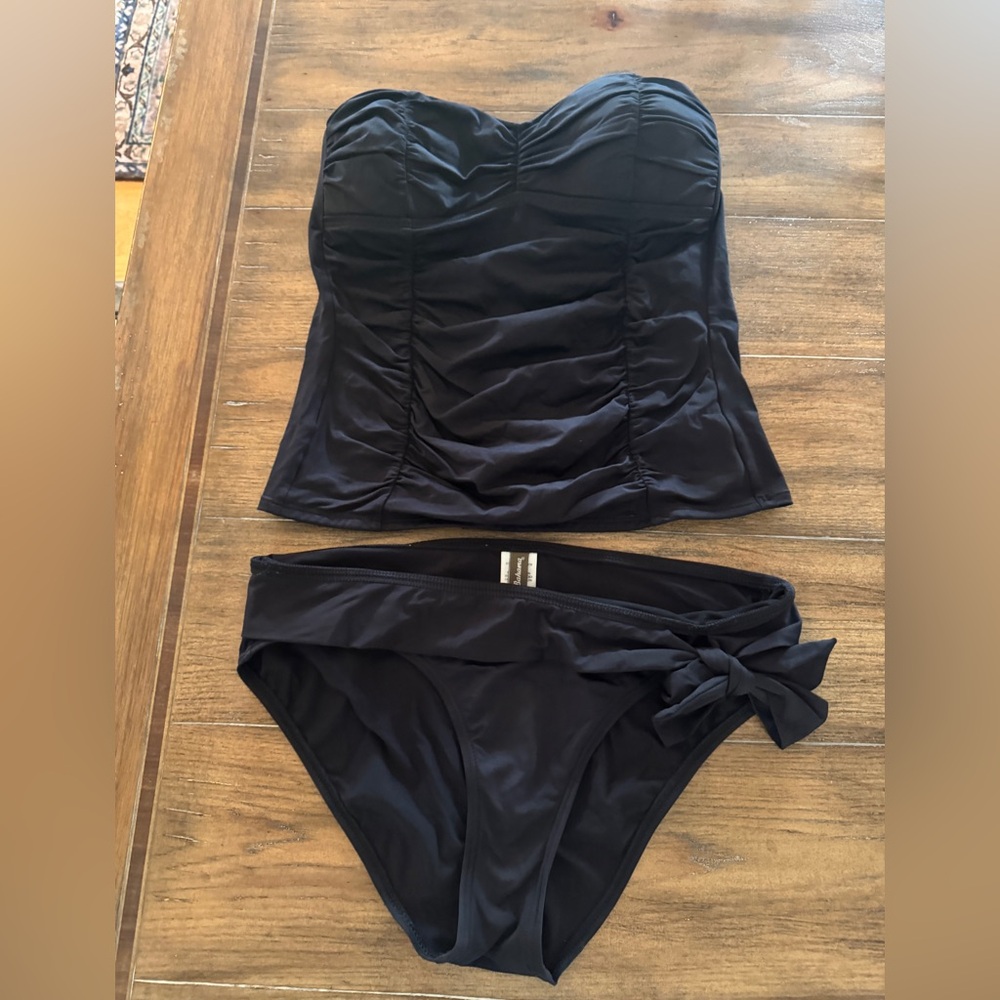 Tommy Bahama Black Swimwear tankini sz S